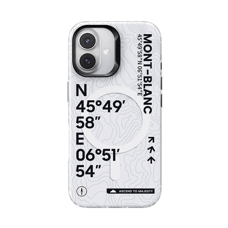 Benks Summit Serisi iPhone 16 Plus M-safe Şarj Özellikli Koordinat Yazı Desenli Kılıf Benks Summit Serisi iPhone 16 Plus M-safe Şarj Özellikli Koordinat Yazı Desenli Kılıf